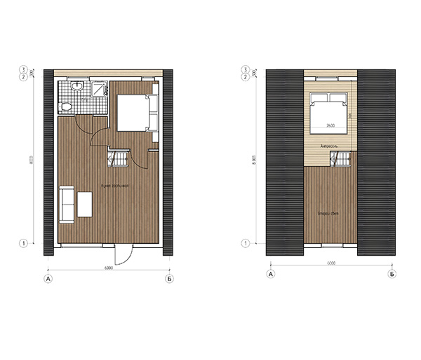 Дом А27 - A-frame фото 3.