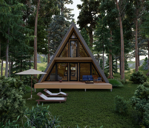 Дом А29 - A-frame фото 1.