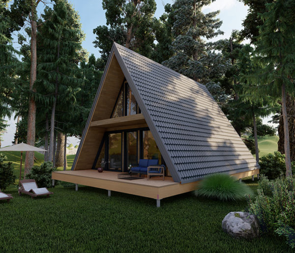 Дом А29 - A-frame фото 2.