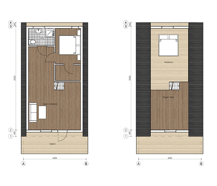 Дом А30 - A-frame фото 3.