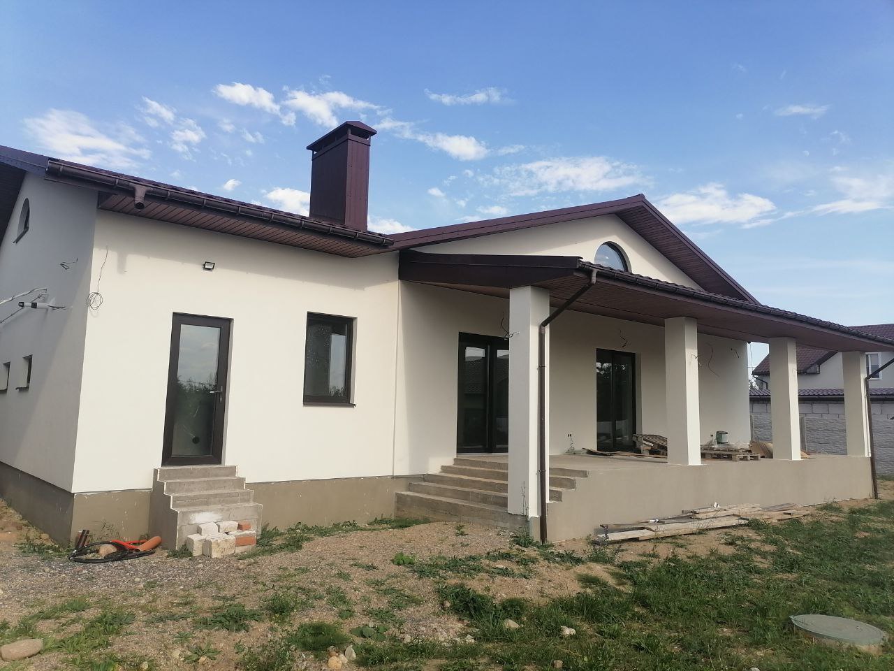 Готовый дом: Дом из блока в мкр. Южный, Гродно в г. Гродно, Южный