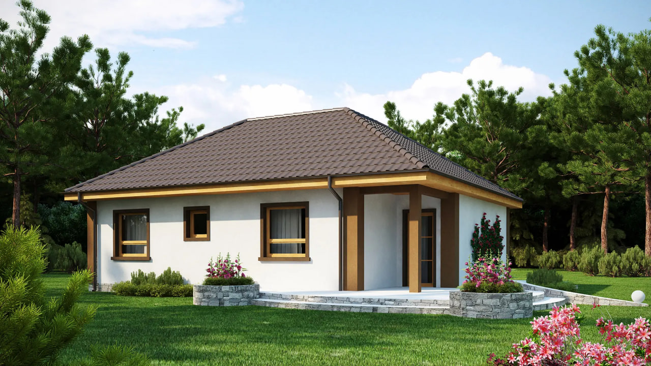 Дом Z15 - Дом до 100м² фото 2.