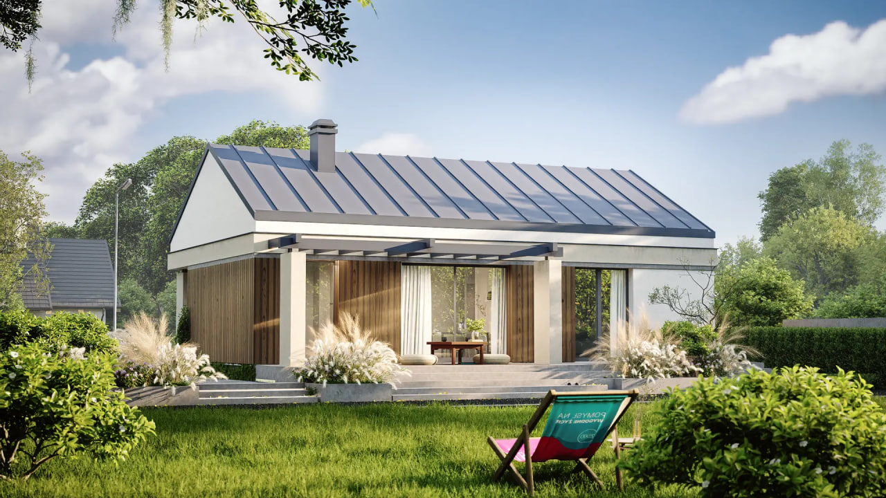 Дом Z508 - Дом до 100м² фото 1.