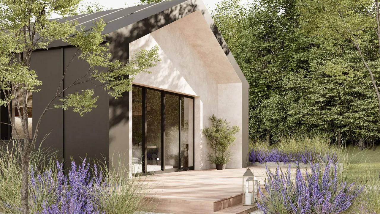 Дом Z524 - Дом до 100м² фото 2.