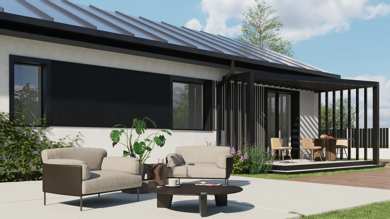 Дом Z537 - Дом до 100м² фото 2.