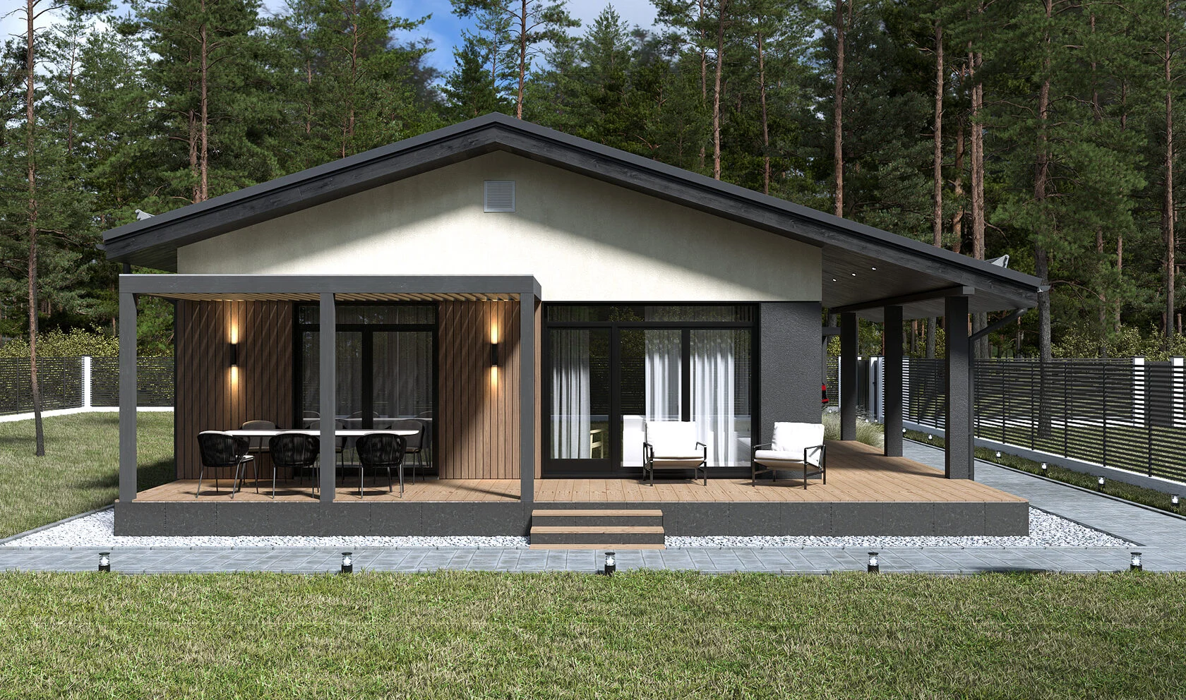 Дом Фонстер - Дом от 100м² фото 1.