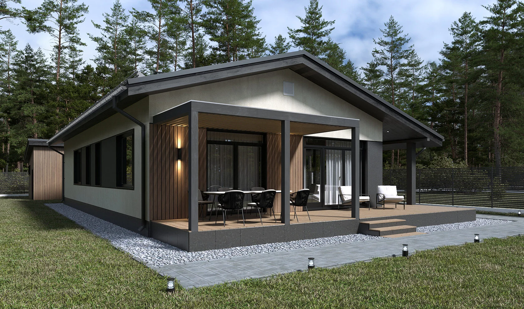 Дом Фонстер - Дом от 100м² фото 3.