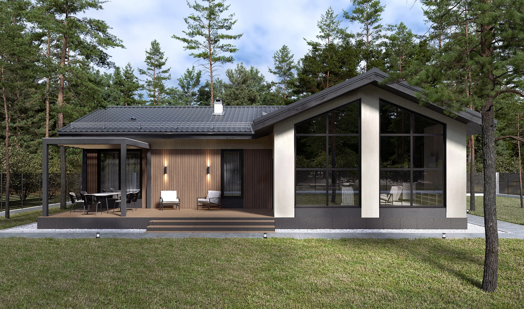 Дом Грон - Дом от 100м² фото 1.