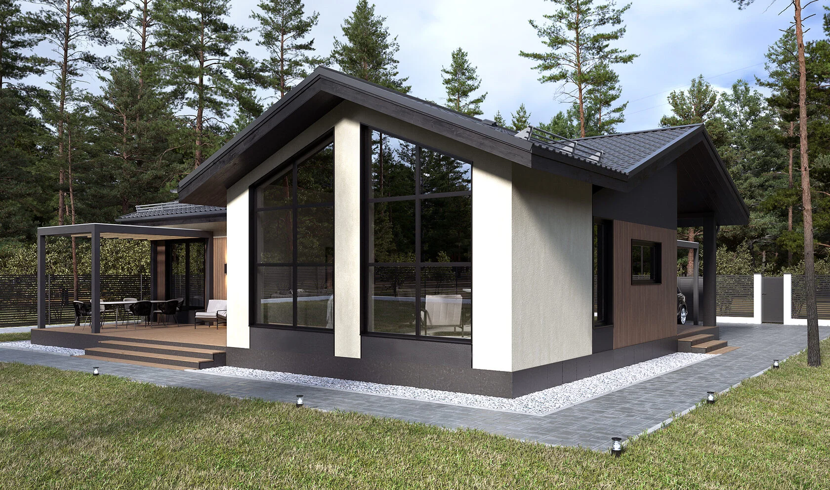 Дом Грон - Дом от 100м² фото 2.