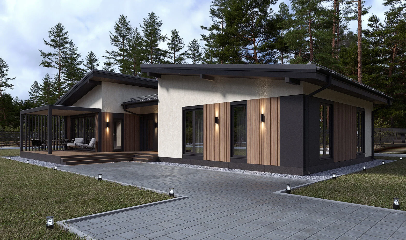 Дом Вингер - Дом от 100м² фото 2.