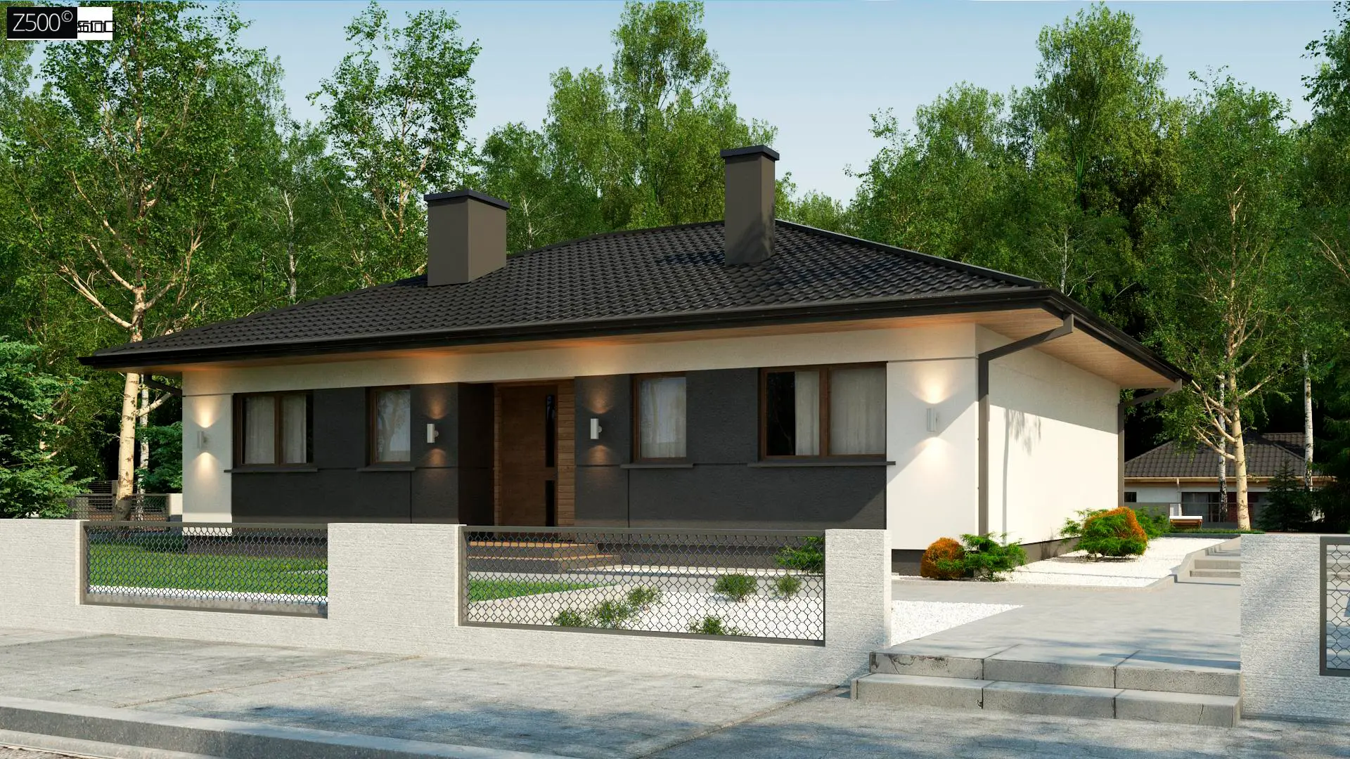 Дом Z368D - Дом от 100м² фото 1.