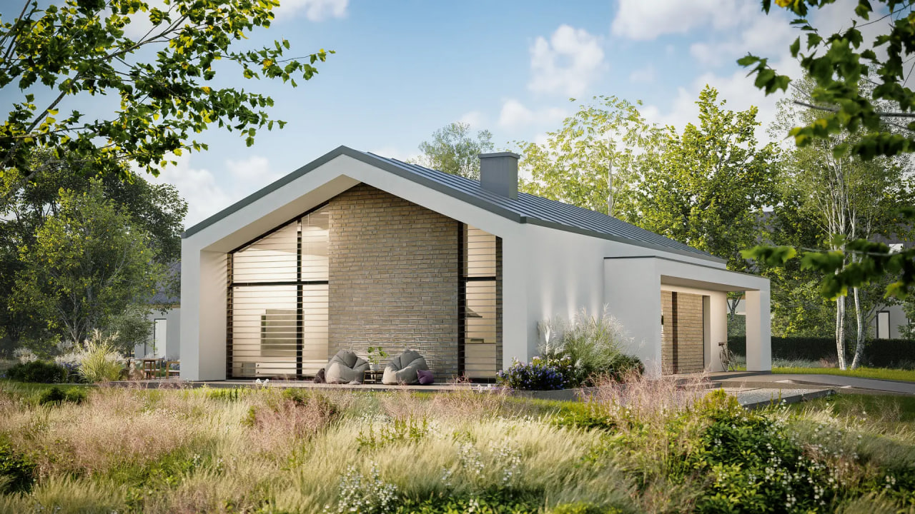 Дом Z509 - Дом от 100м² фото 1.