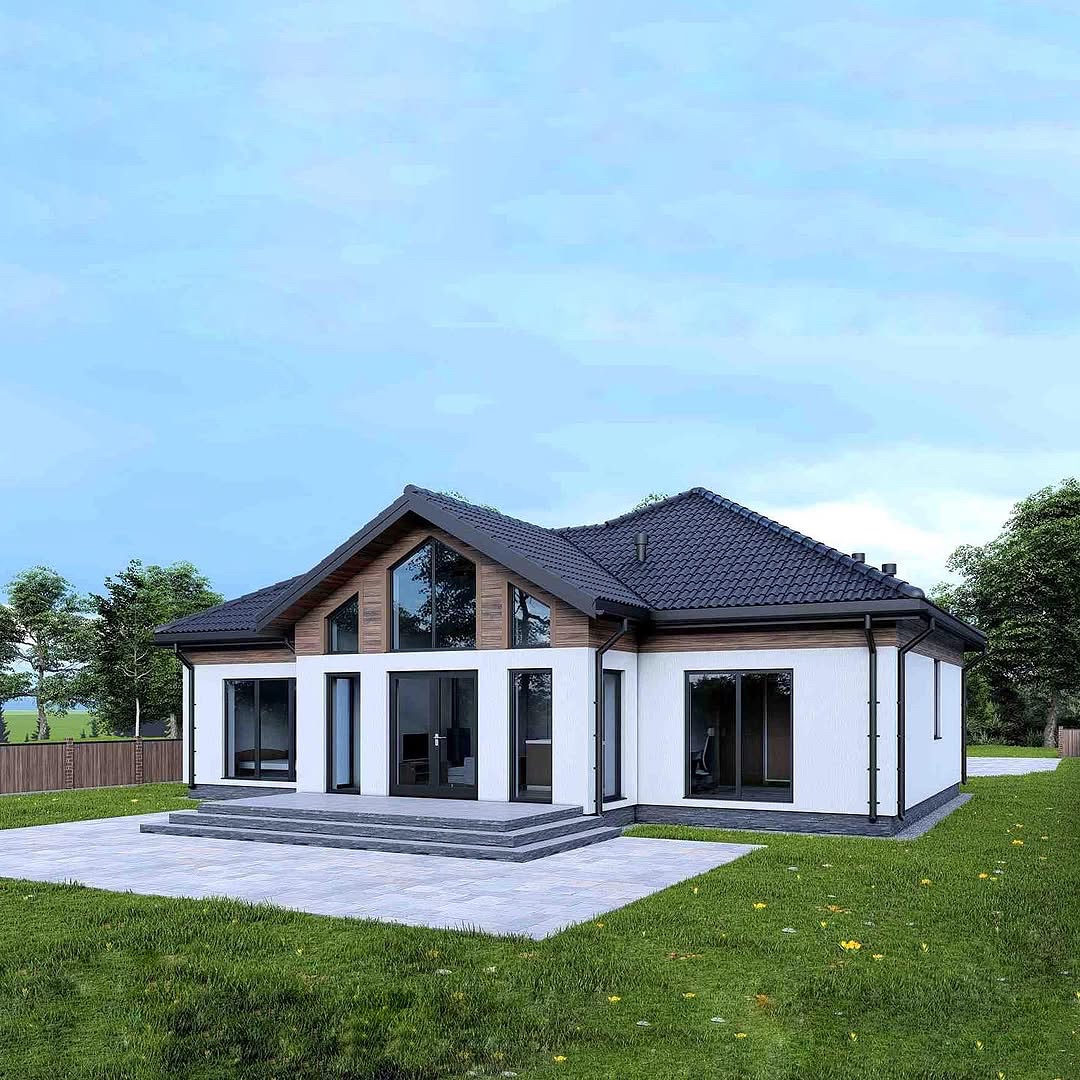 Дом Z566 - Дом от 100м² фото 1.