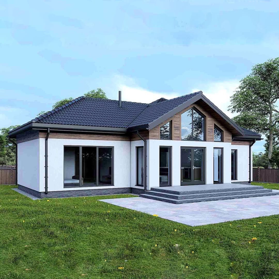 Дом Z566 - Дом от 100м² фото 3.